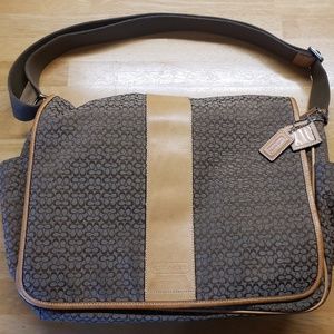 Coach Signature Laptop Bag